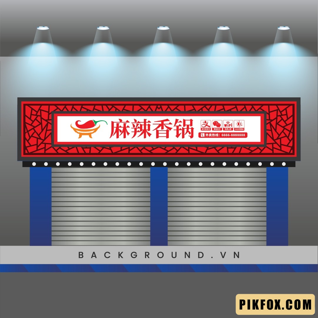 Biển hiệu quán buffet lẩu (11)