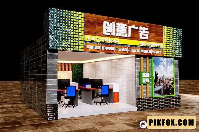 Biển hiệu văn phòng bất động sản