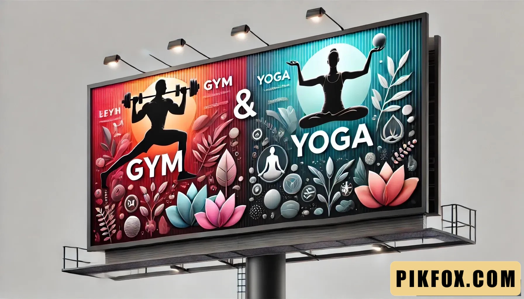 Biển quảng cáo GYM - YOGA