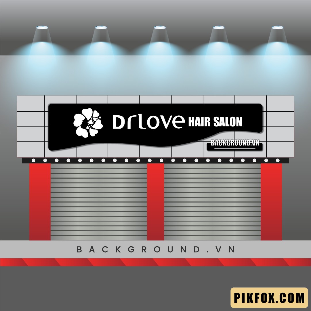 Biển quảng cáo hair salon phong cách châu Âu (5)