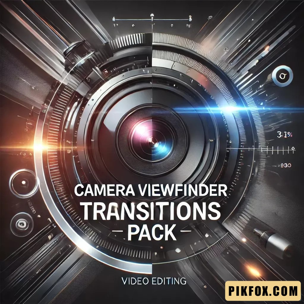 Camera viewfinder transitions pack