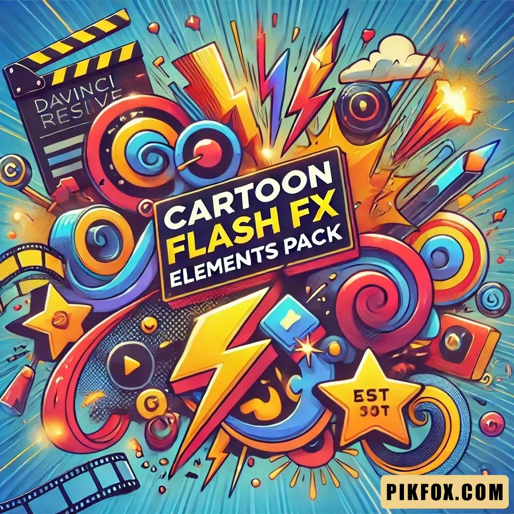 Cartoon Flash FX Elements Pack