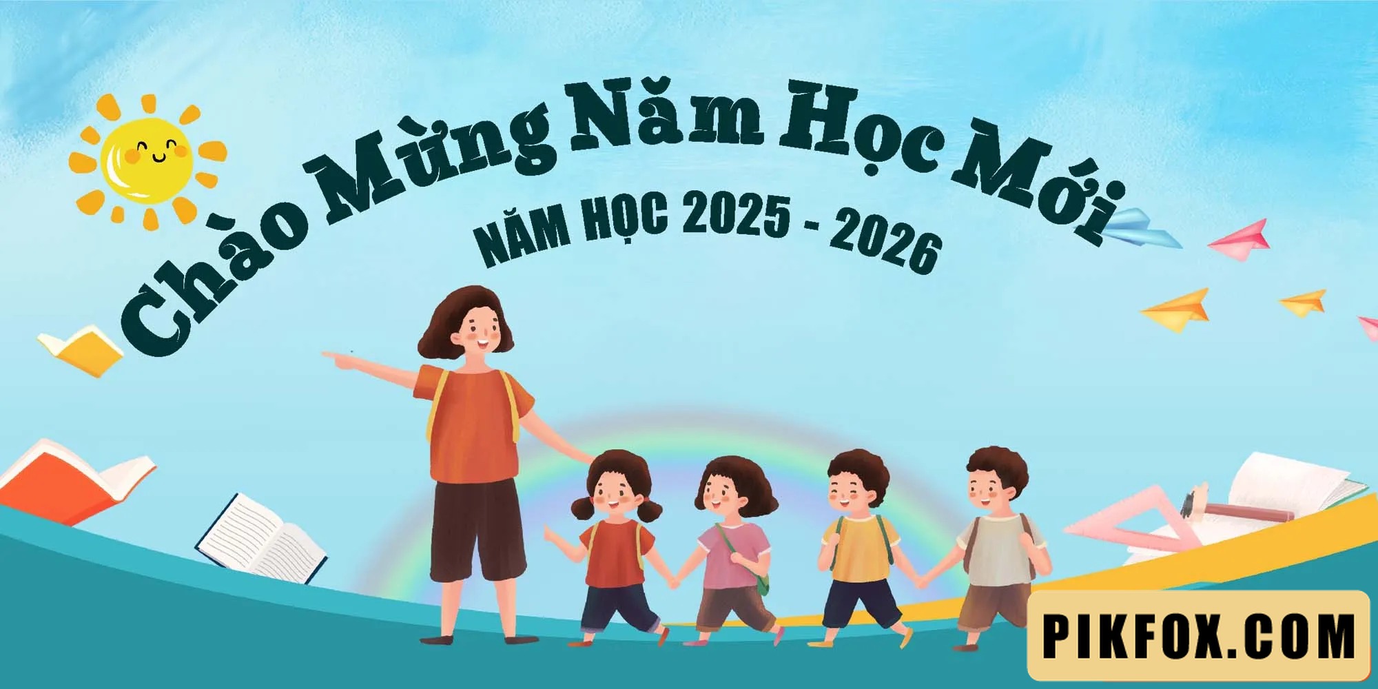 Chào mừng năm học mới Tiểu Học 2025 (1)