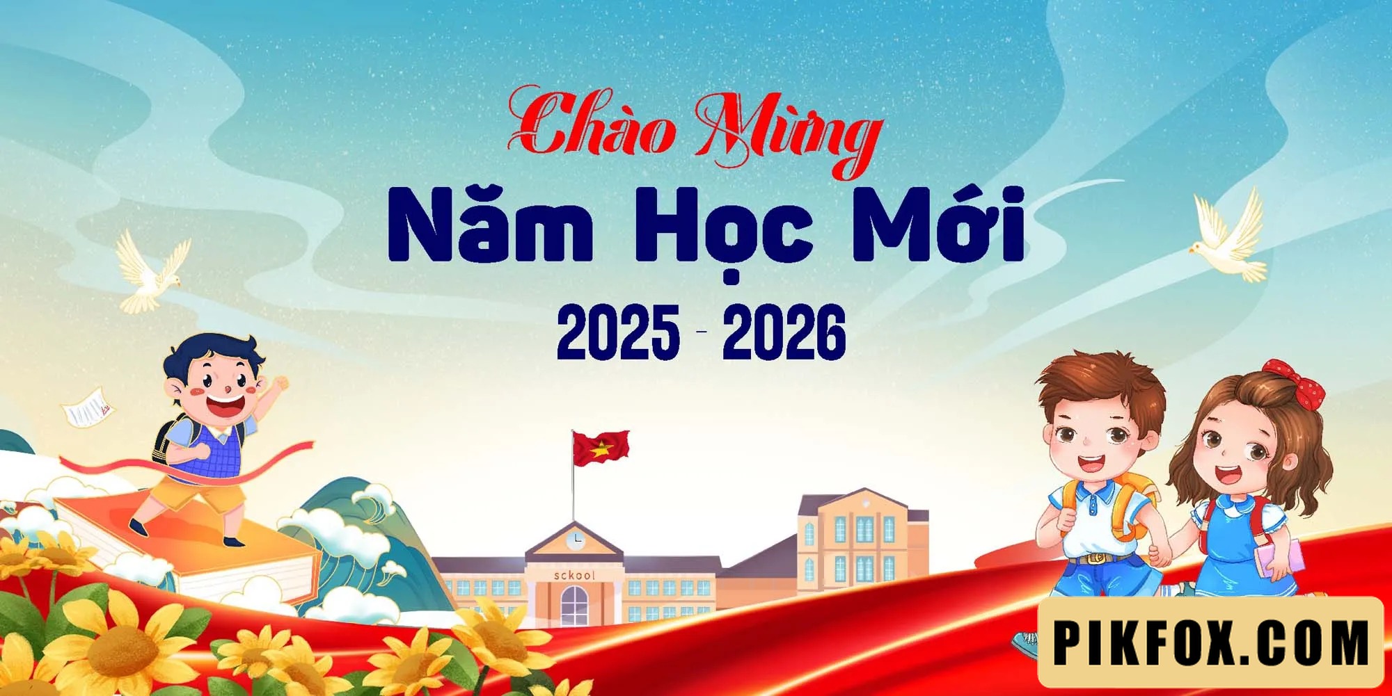 Chào mừng năm học mới Tiểu Học 2025 (2)