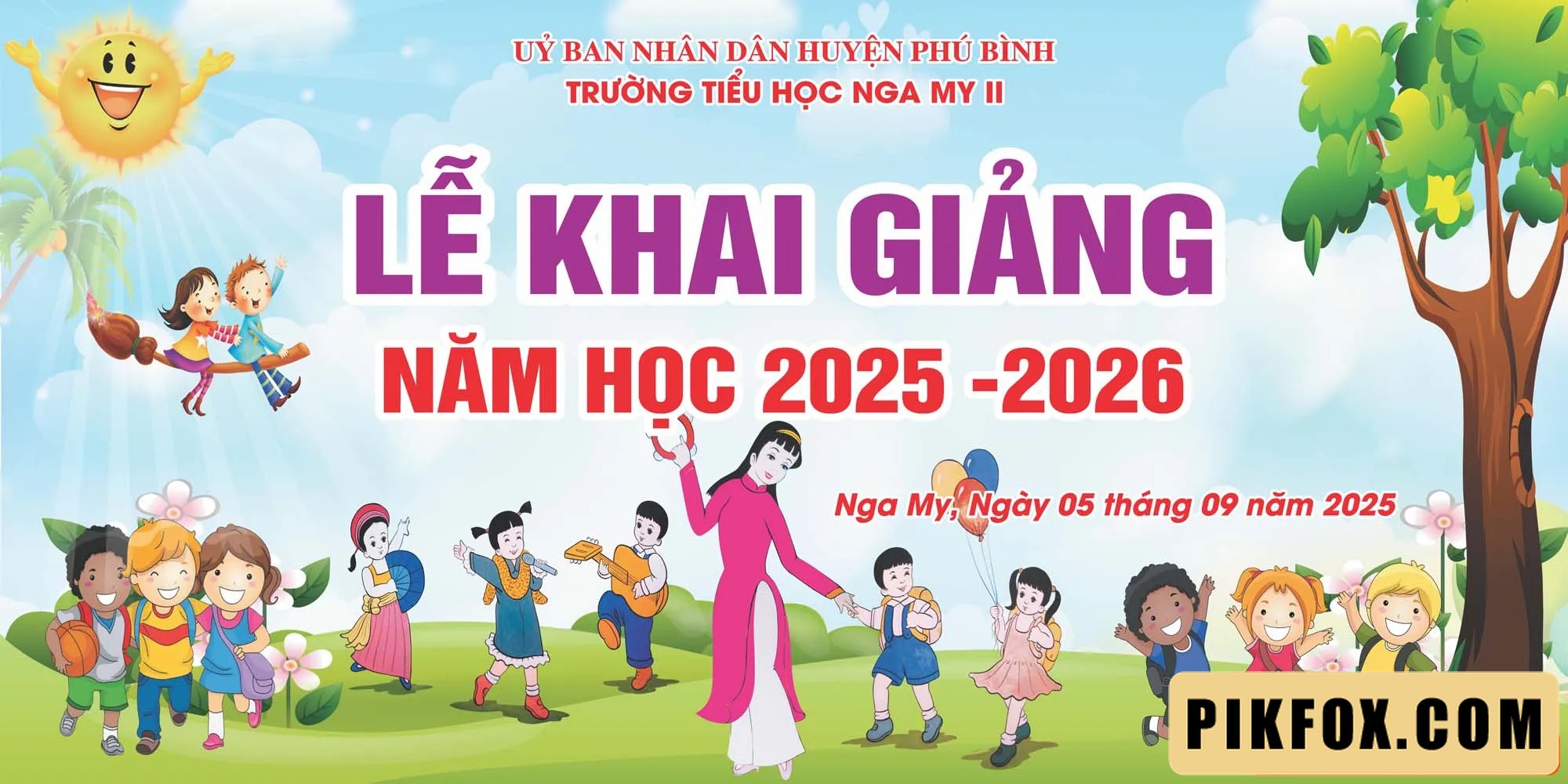 Chào mừng năm học mới Tiểu Học 2025 (29)