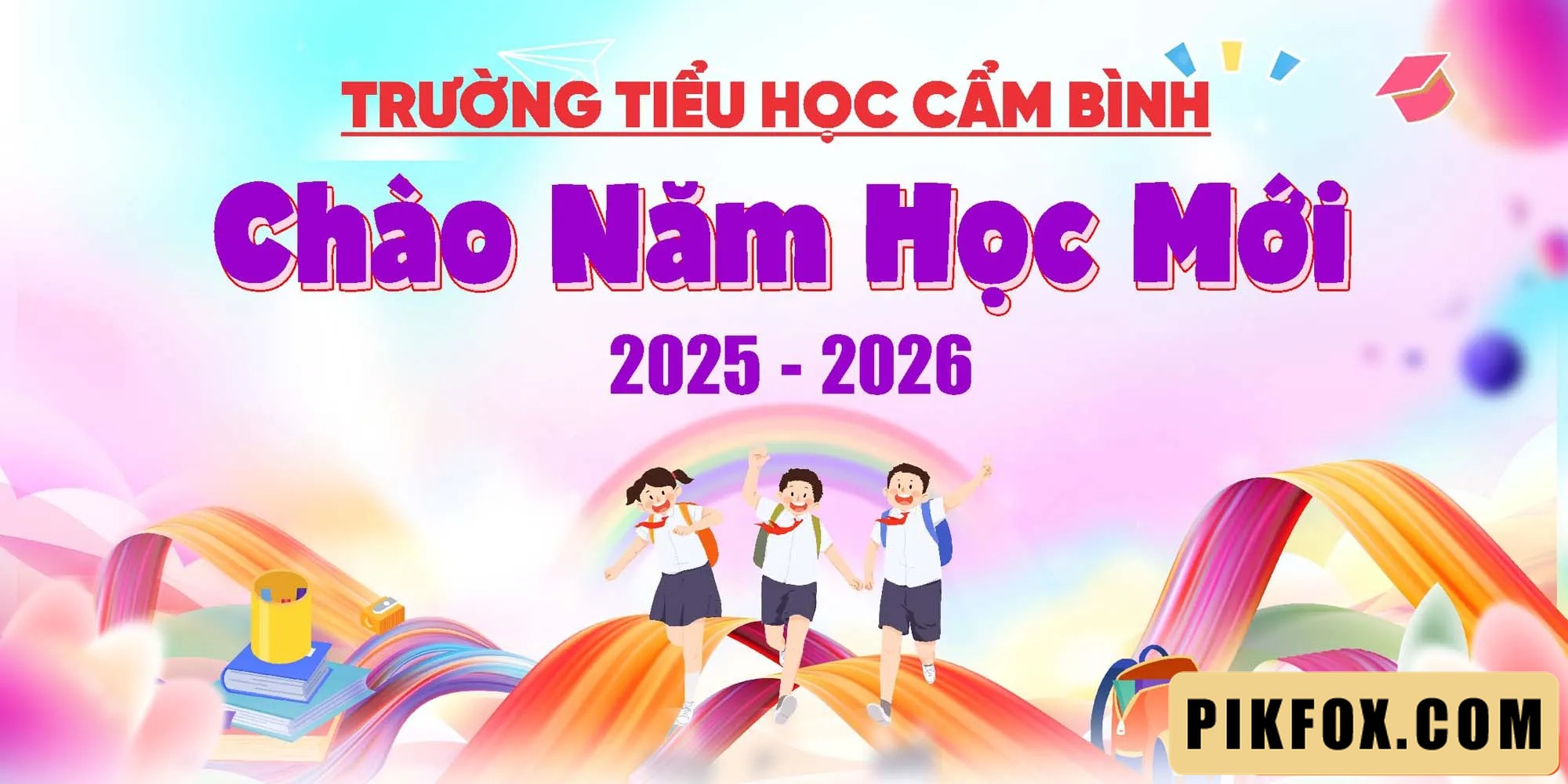 Chào mừng năm học mới Tiểu Học 2025 (34)