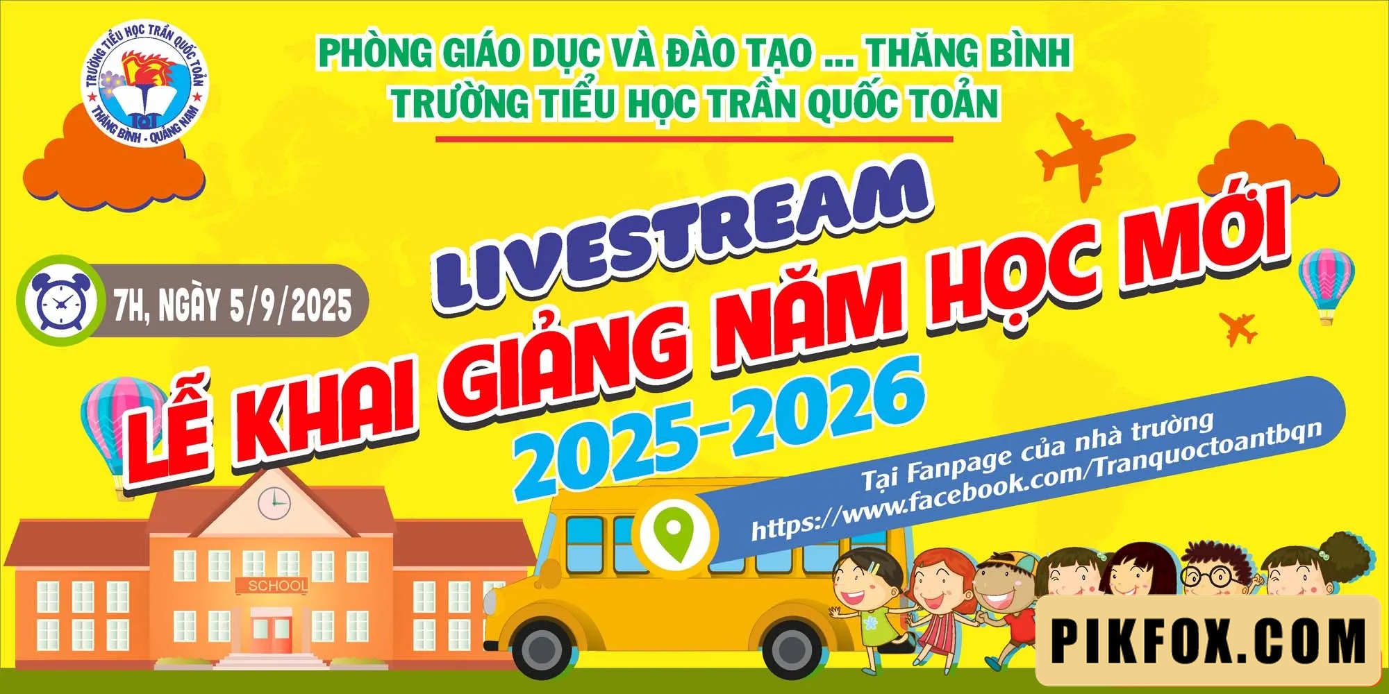 Chào mừng năm học mới Tiểu Học 2025 (42)