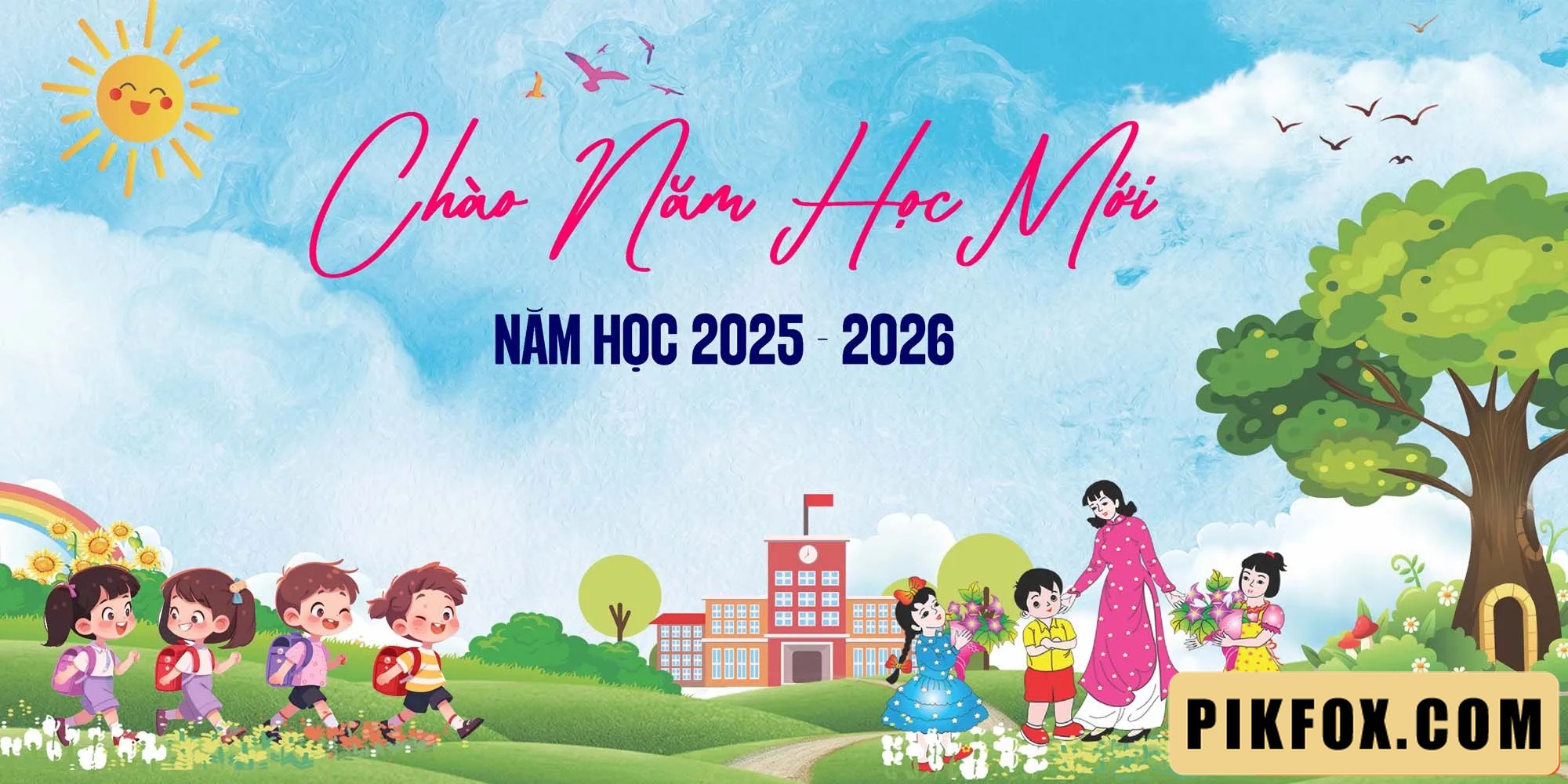 Chào mừng năm học mới Tiểu Học 2025 (6)