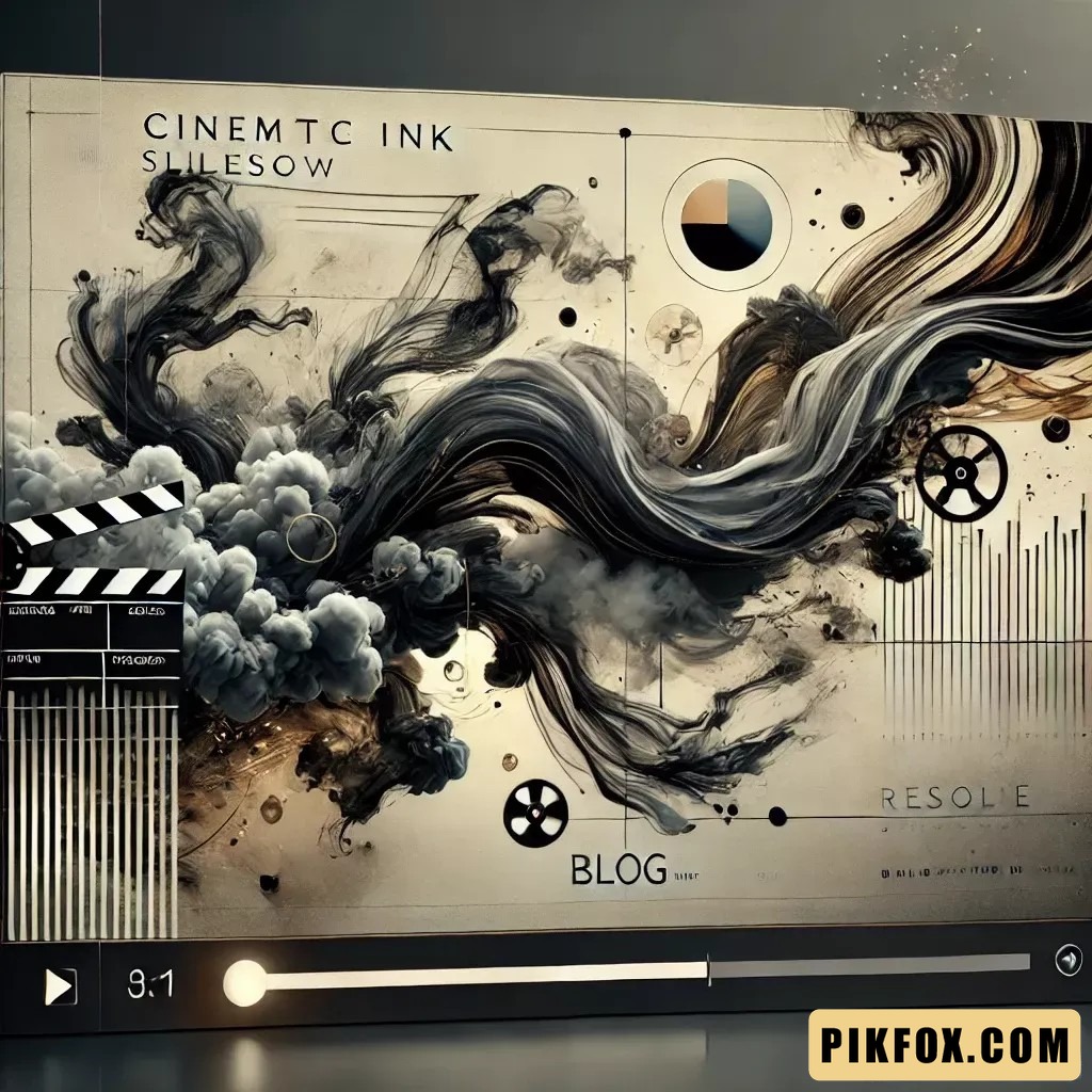 Cinematic Ink Slideshow