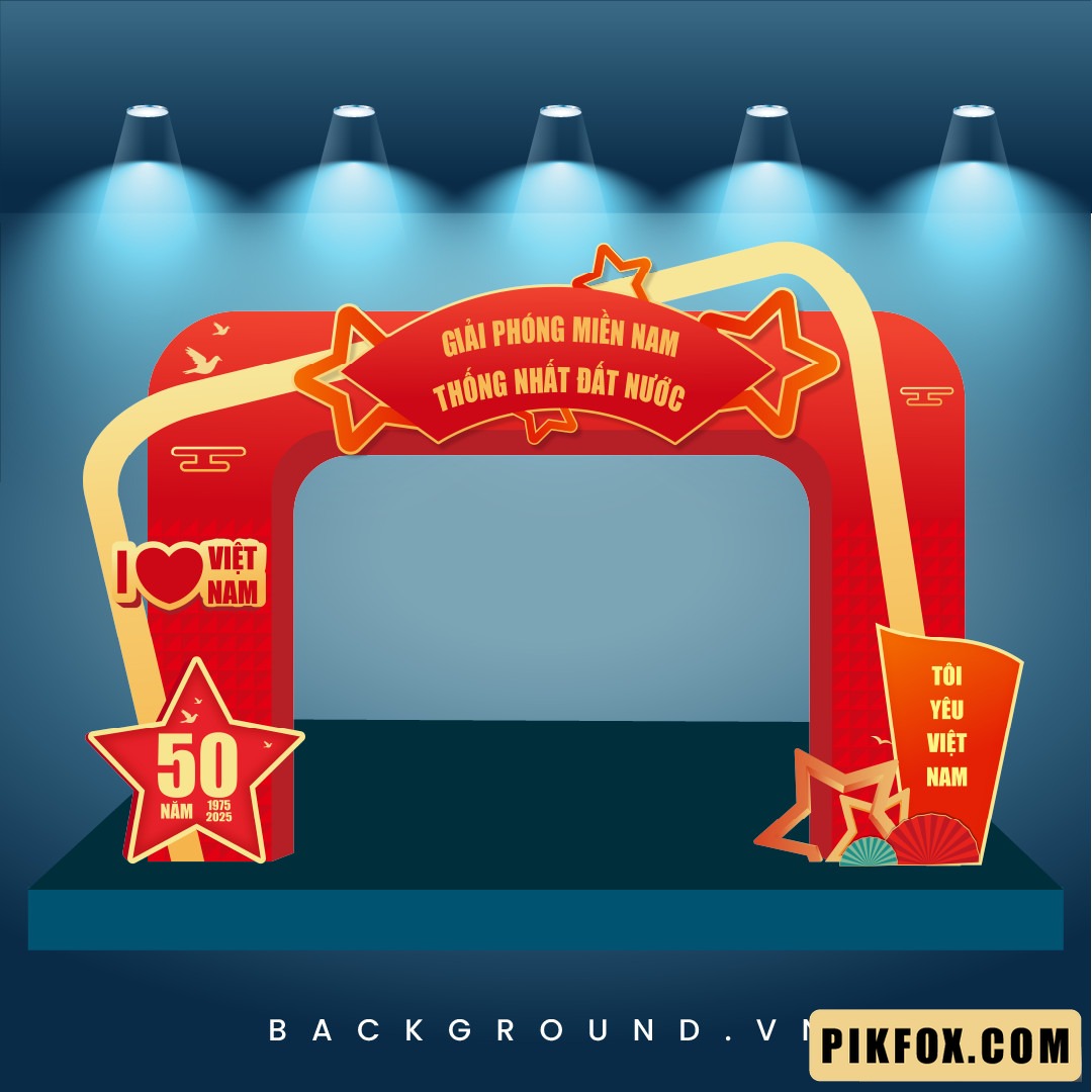 Cổng chào sự kiện 30-4 (5)