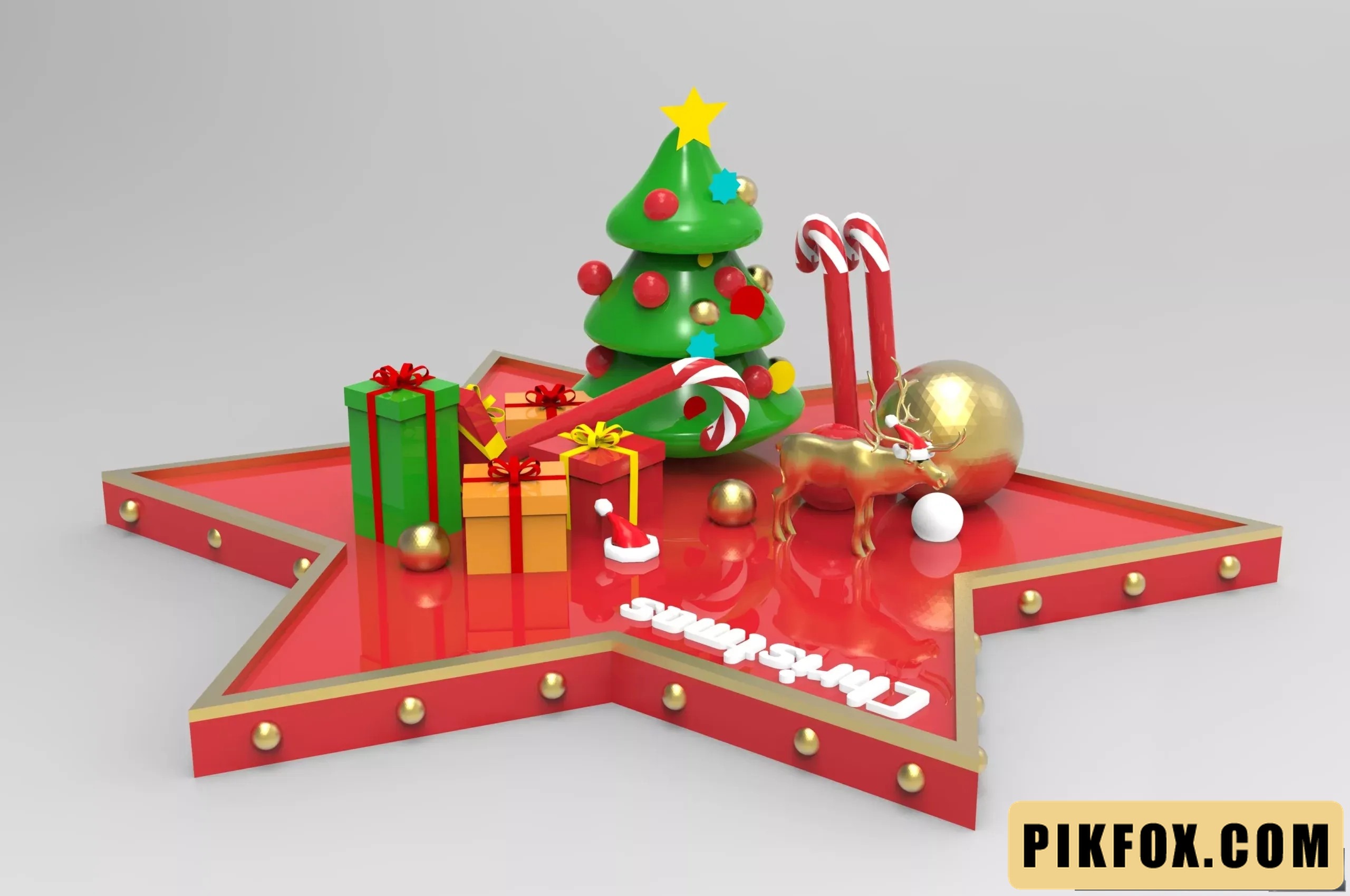 Decor Noel SketchUp