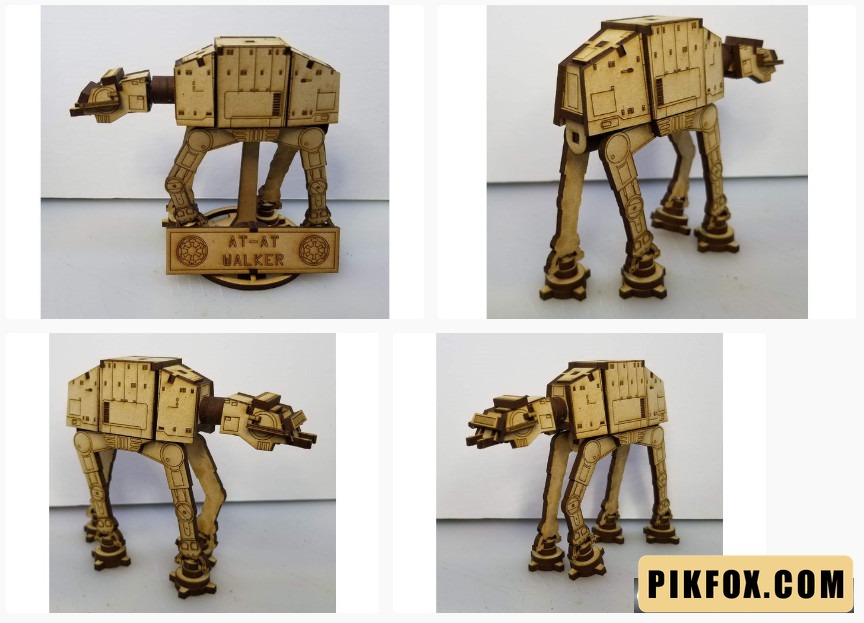File cắt nhân vật AT-AT Walker - Star Wars