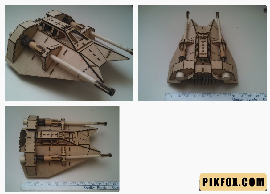 file cắt Snowspeeder - Star Wars