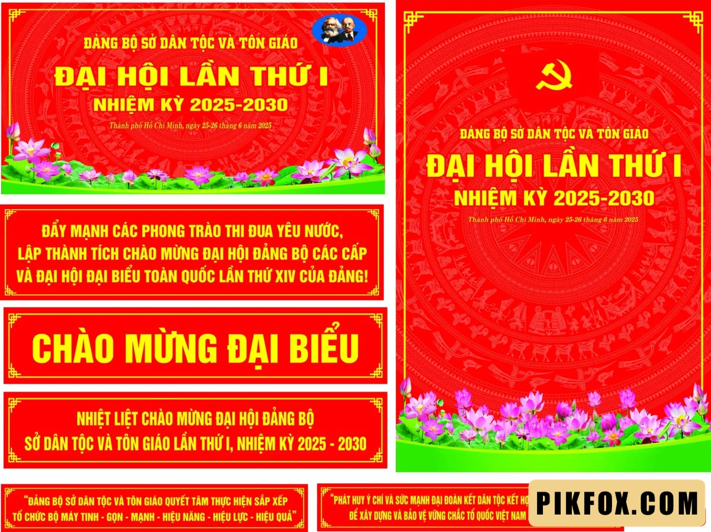 Market đại hội Đảng bộ Sơ dân tộc và tôn giáo