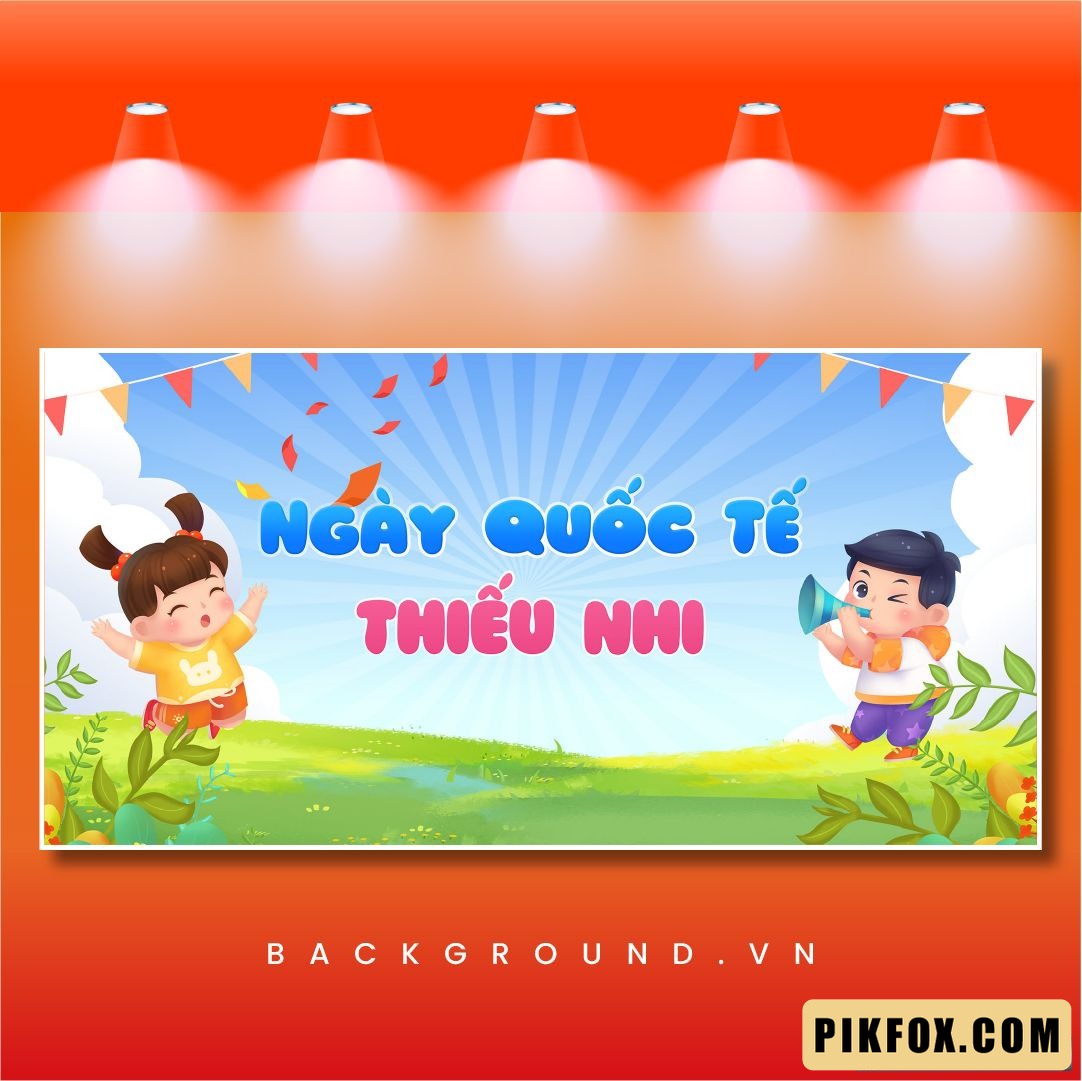 Mẫu Background Ngày 1-6 Đẹp Lung Linh (7)