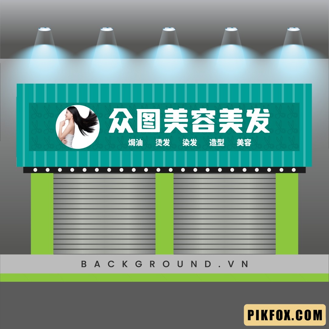 Mẫu biển bảng salon tóc (24)