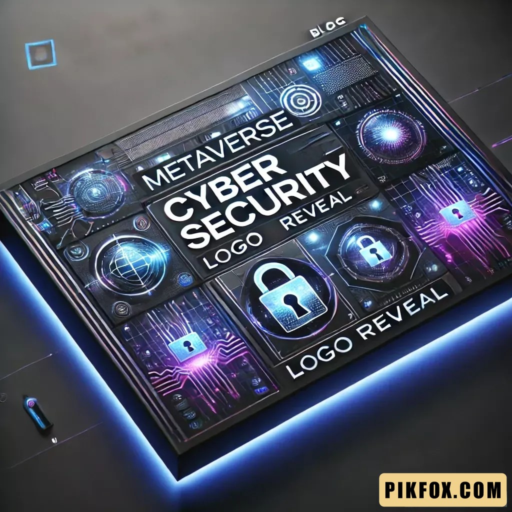 Metaverse Cyber Security Logo Reveal