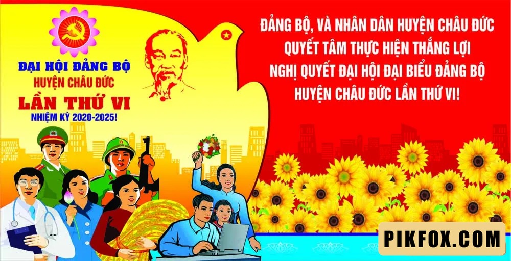Pano đại hội Đảng Bộ 2025