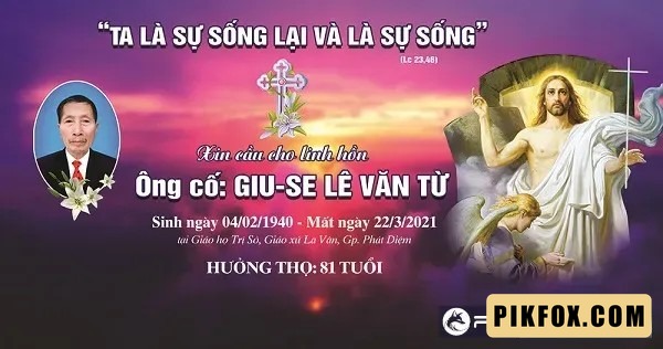Phông đám tang công giáo