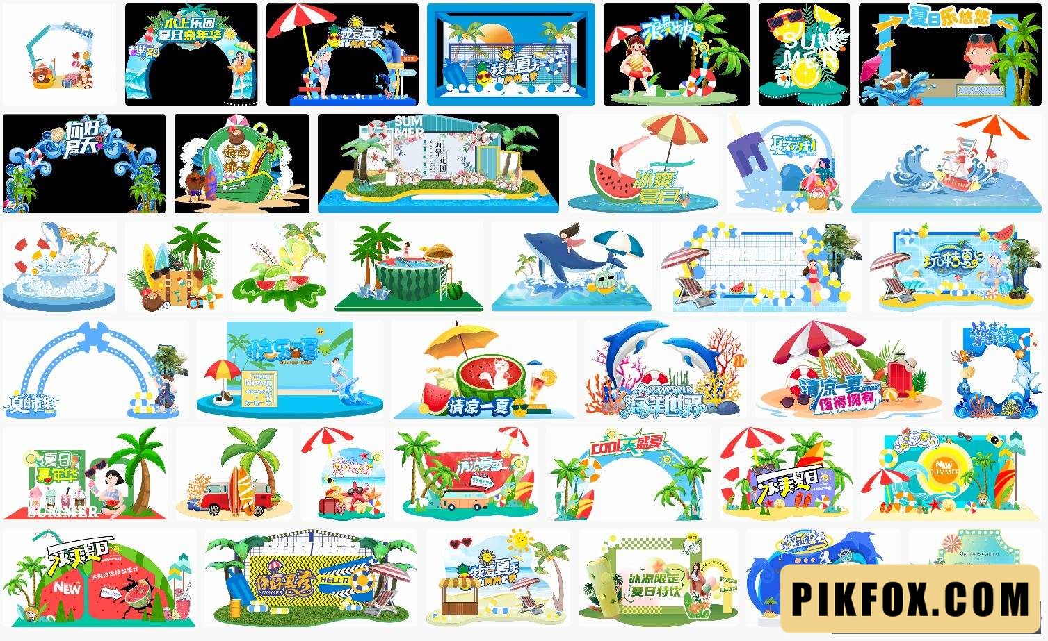 Phông nền - backdrop bãi biển