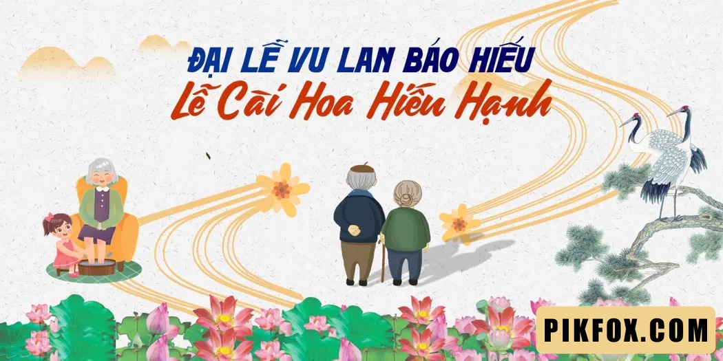 Phông nền - backdrop Lễ Vu Lan (15)