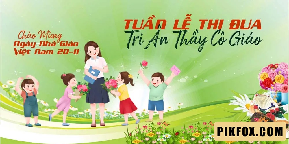 Phông nền background ngày Nhà Giáo Việt Nam 20-11 (1)