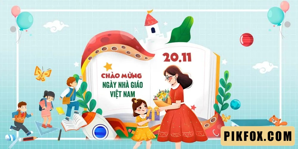 Phông nền background ngày Nhà Giáo Việt Nam 20-11 (4)