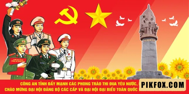 Phông nền đại hội Đảng (12)