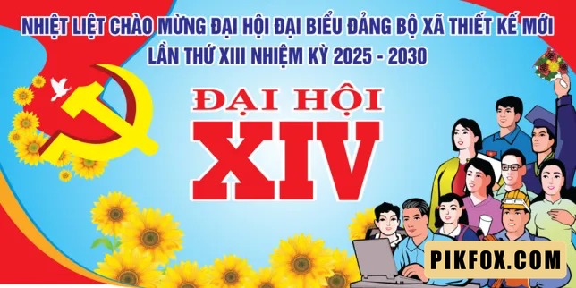 Phông nền đại hội Đảng (5)