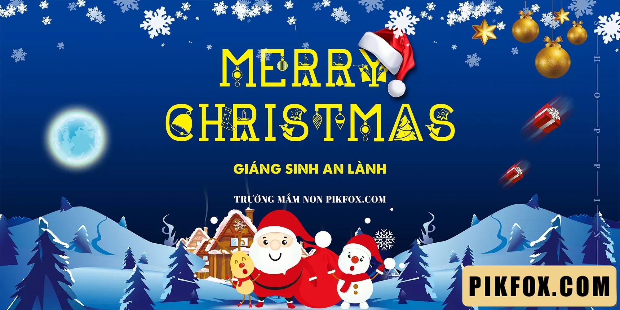 Phông nền Giáng Sinh 2025