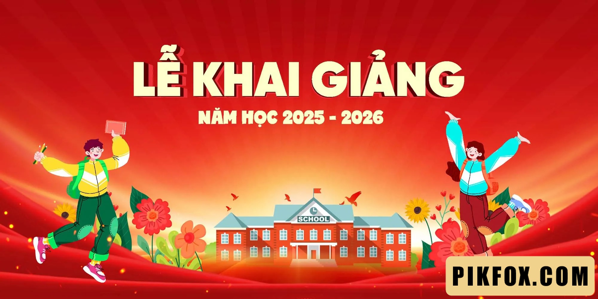 Phông nền khai giảng THPT 2025 (2)