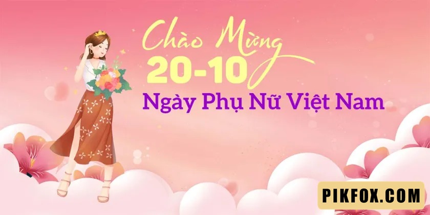 Phông Nền Ngày Phụ Nữ Việt Nam 20-10 (1)