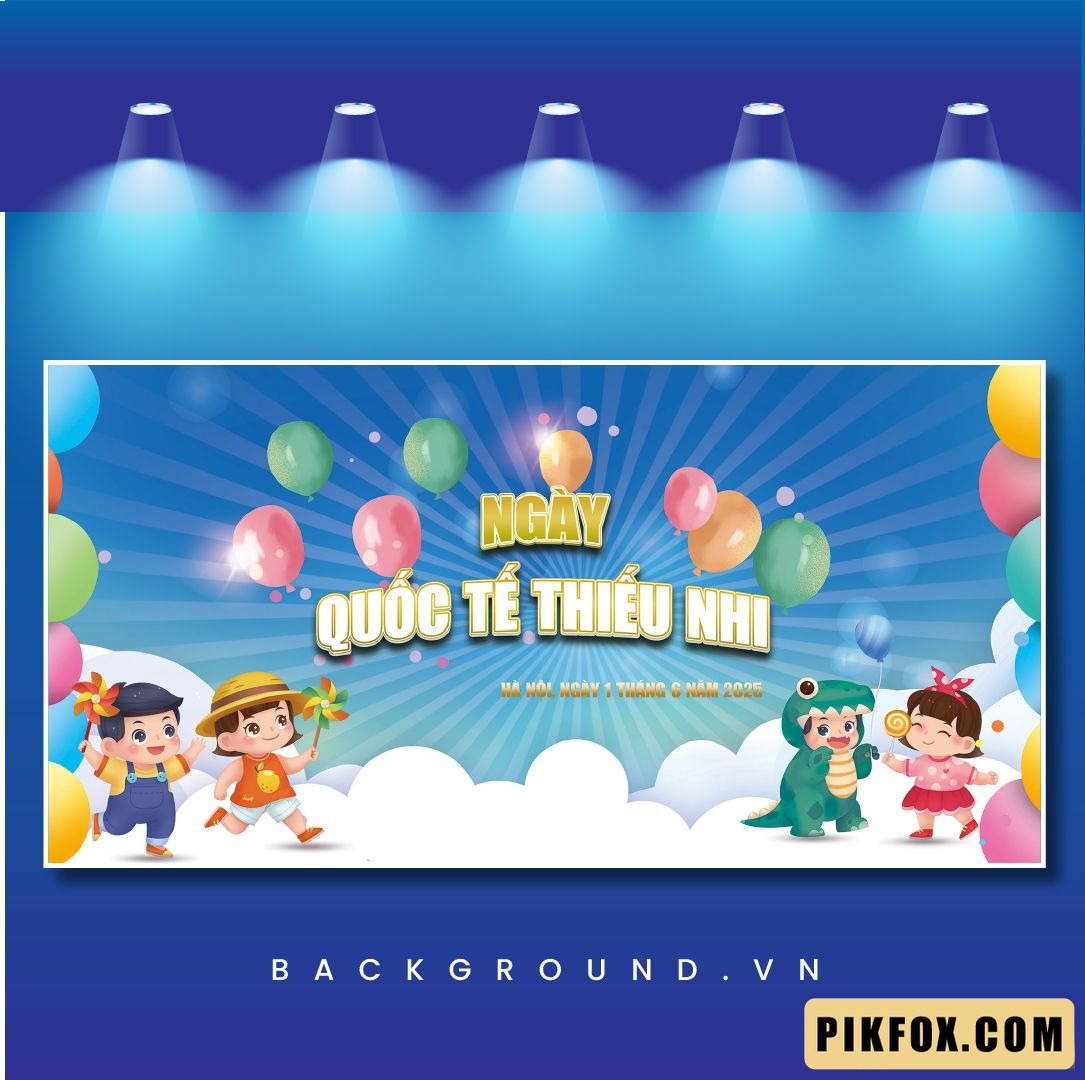 Phông Nền Ngày Quốc tế Thiếu nhi 1-6 (4)
