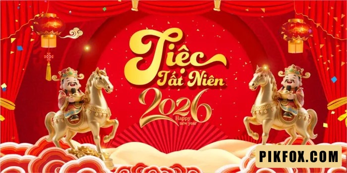 Phong Nen Tiec Cuoi Nam - Gala Dinner - Year End Party 2026 (1)