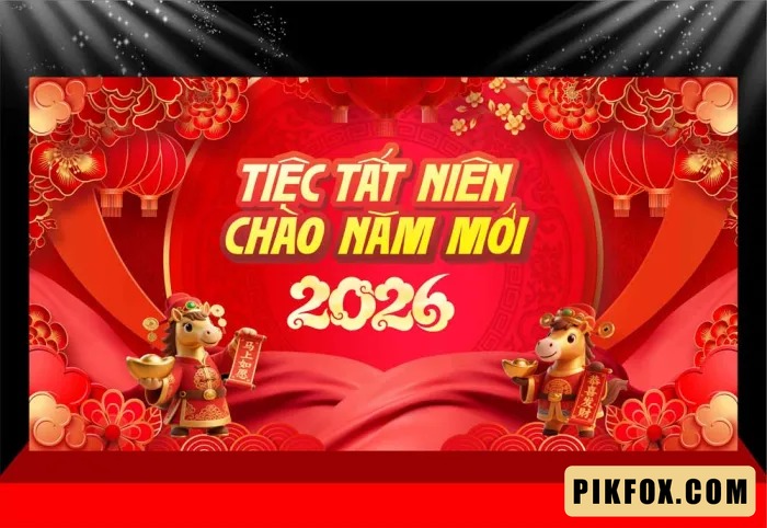 Phong Nen Tiec Cuoi Nam - Gala Dinner - Year End Party 2026 (17)