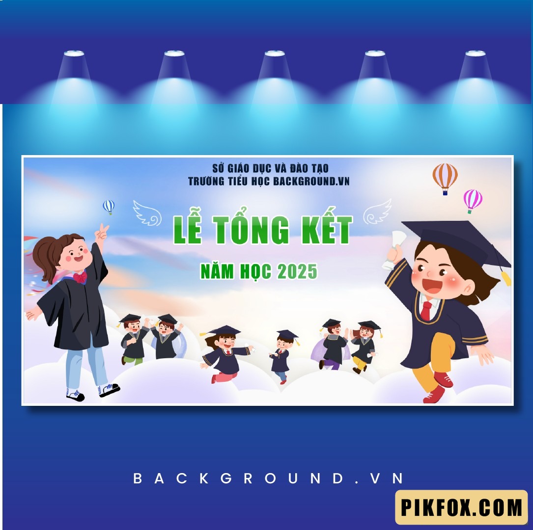 Phông nền tổng kết năm học THCS (2)