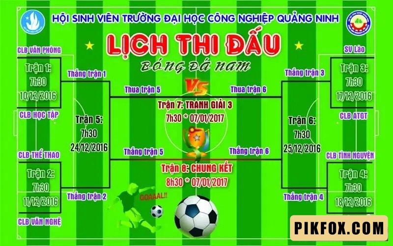 Poster Giải bóng đá sinh viên