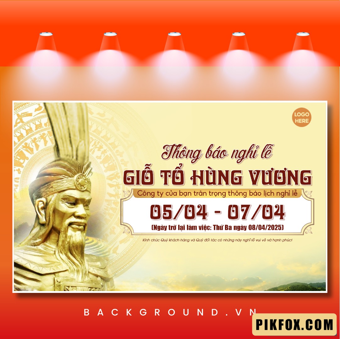 Poster Giỗ Tổ Hùng Vương 10-3 Ấn Tượng (25)