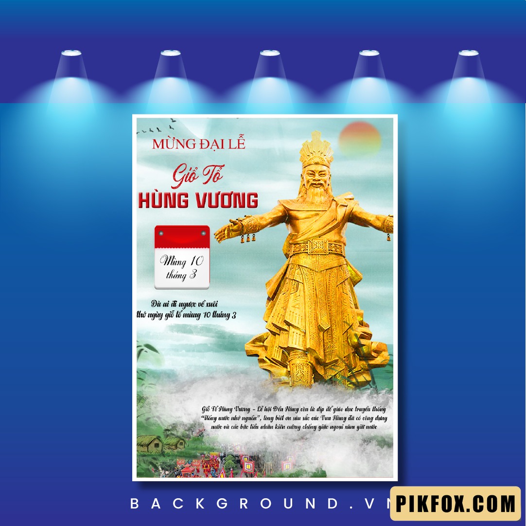 Poster Giỗ Tổ Hùng Vương 10-3 Sáng Tạo (19)