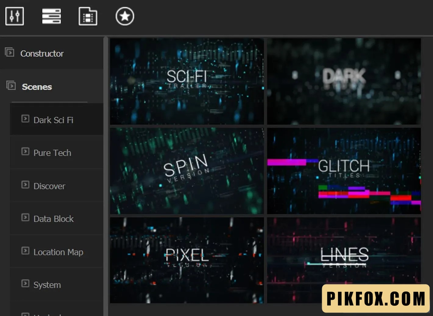Technology Constructor After Effects