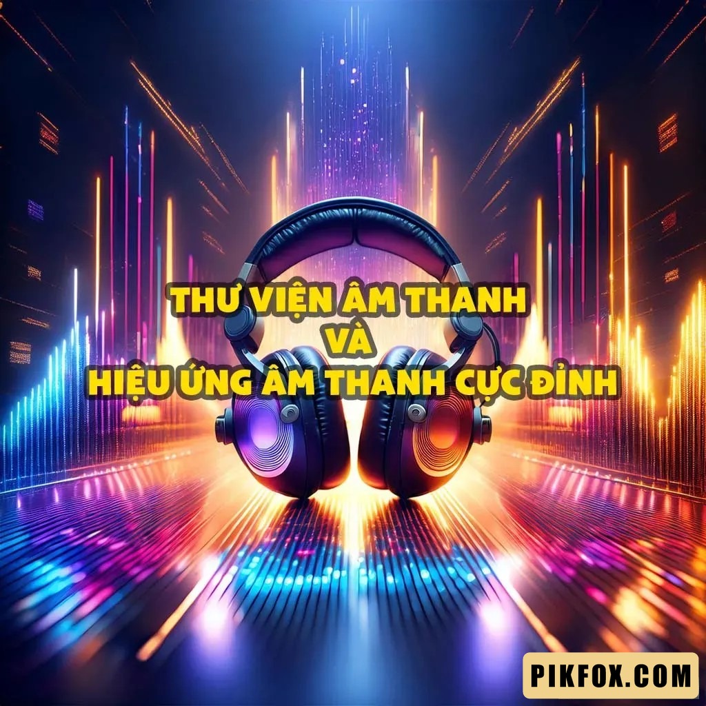 Thư viện âm thanh và hiệu ứng âm thanh cực đỉnh
