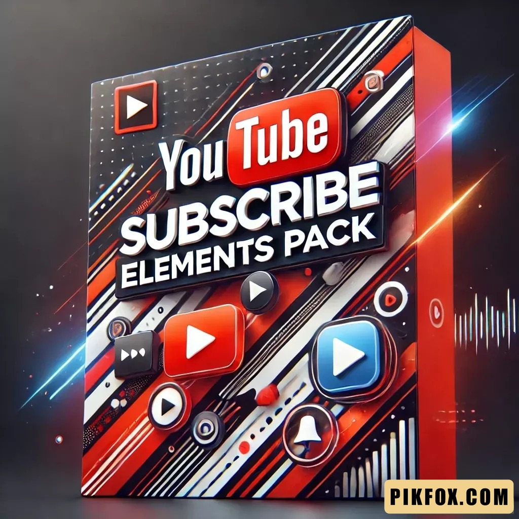 Youtube Subscribe Elements Pack