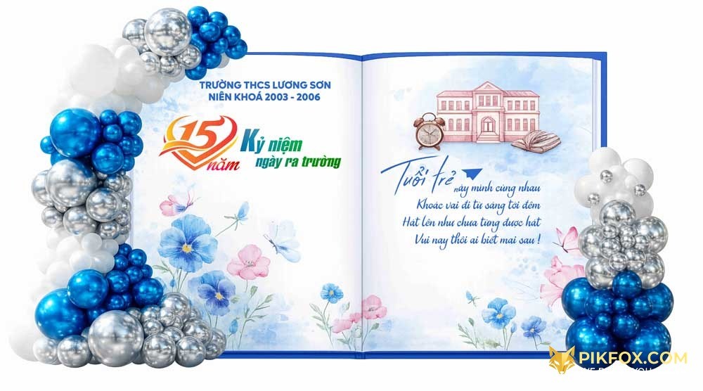 Maket Kỷ Niệm 15 Năm Ngày Ra Trường Tuổi Trẻ